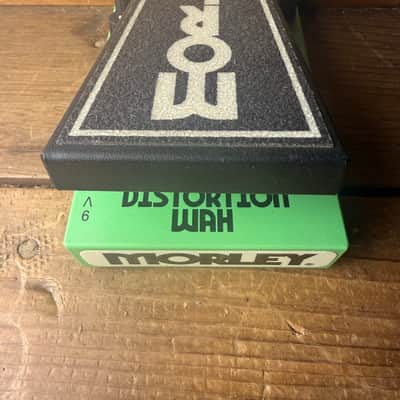 Morley MTPDW Green 20/20 distortion wah pedal image 5