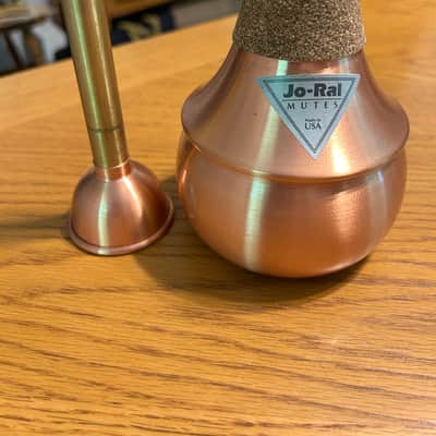 Jo Ral Trumpet Bubble Mute (harmon), all copper TPT2C image 2