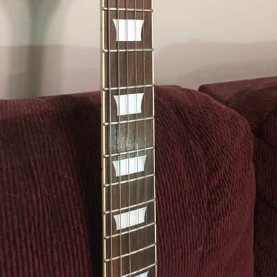 Davison Les Paul copy - Flame cherry image 4