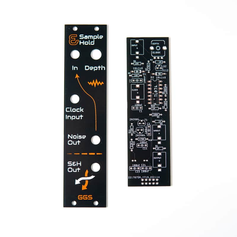 Sample & Hold (S&H) / Random Module / PCB & Front Panel / Eurorack / White Noise image 1