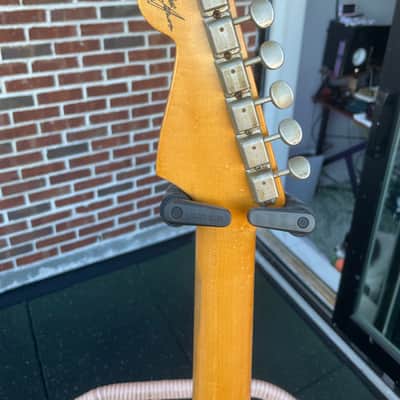 Fender Custom Stratocaster - Olympic white with matching headstock image 6