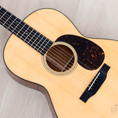 2024 Martin Custom Shop 000-18 12-Fret Slot Head Acoustic Guitar w/ Swiss Spruce Top, Case image 8