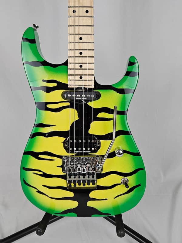Funk Guitars USA SS Series Tiger ESP Lynch Style Super Strat Guitar image 1