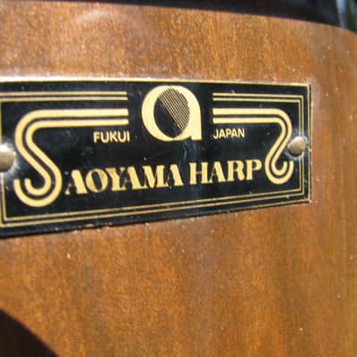 Beautiful Rare 34 String Aoyama 130-B Lever Harp Celtic Folk Instrument image 5