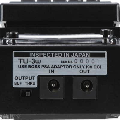 Boss TU-3W Waza Craft Chromatic Tuner with Bypass image 2