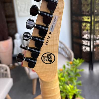 ESP ESP KH-II K 21748 -1996 Japan Custom Shop Kirk Hammett 1996 - Black image 4