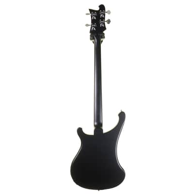 Rickenbacker 4003S MBL Bass Guitar, Matt Black with Hard Case image 9