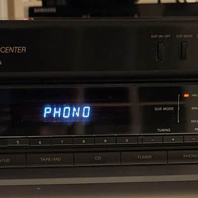 Sony Vintage Sony Model STR-615 Audio Video Control Center AM/FM Receiver Surround 90s  - Black metal image 1