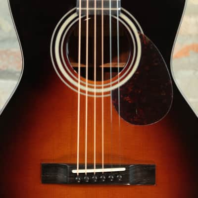 EASTMAN E1 P DLX Deluxe - All Solid Parlor - Sunburst with Fishman Presys VT image 6