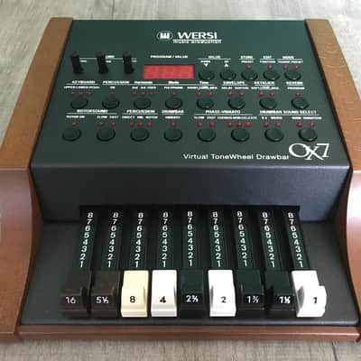 Wersi OX7 Organ sound module with drawbars. image 2