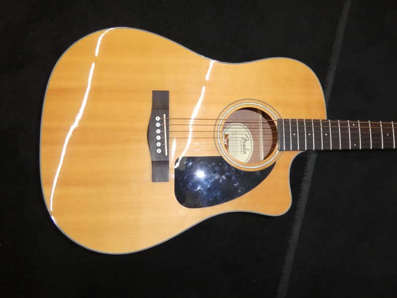 Fender cd-60ce nat-ds-v2 2010's - Gloss | Reverb