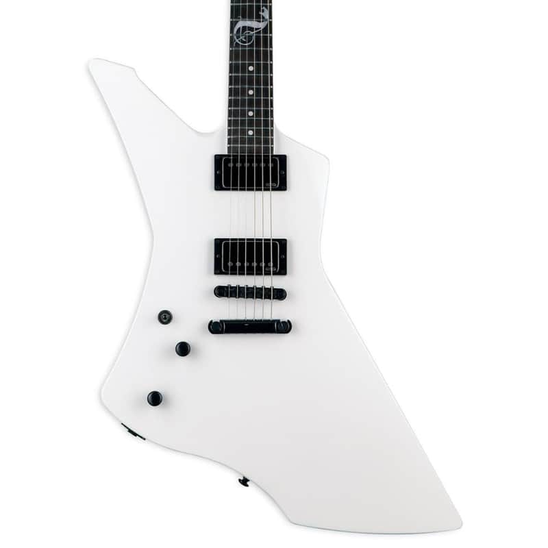 ESP LTD James Hetfield Signature Snakebyte Left-Handed Guitar w/ EMG JH Set Pickups & Hardshell Case - Snow White image 1