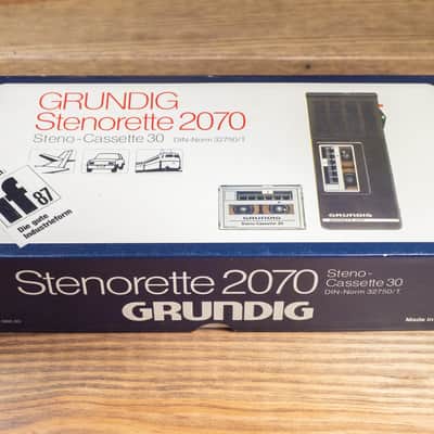 Grundig Stenorette 2070 pocket voice recorder 1987 image 9