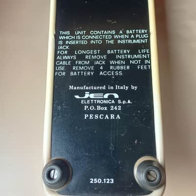 Jen Mister Cry Baby Super 1976 w/ red fasel inductor image 3