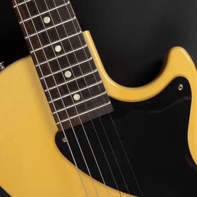 2024 Gibson Custom Shop ‘57 Reissue Les Paul Junior Singlecut TV Yellow VOS | USA 1957 Historic P-90 Pickup Handwired Electronics Wraparound Bridge 3.87kg | CoA OHSC image 21