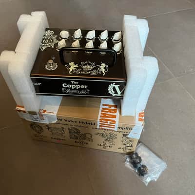 Victory Amps V4 The Copper 2-Channel 180-Watt Hybrid Guitar Amp Pedal 2022 - Present - Brown Copper image 7
