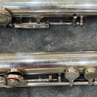 Vintage Artley Elkhart Flute Sterling Silver Headjoint 1960 - Silver image 18