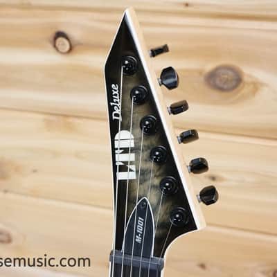 ESP LTD M-1001 NT QM - Charcoal Burst image 11