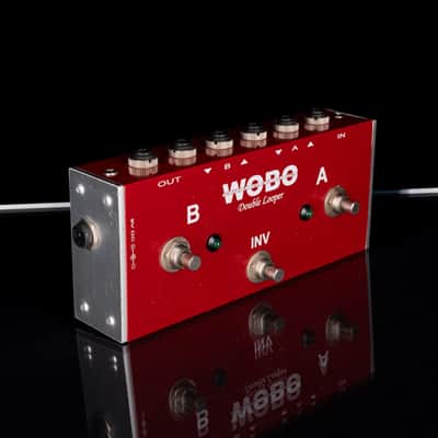 Used WOBO Guitar Electronics Double Looper Red image 5