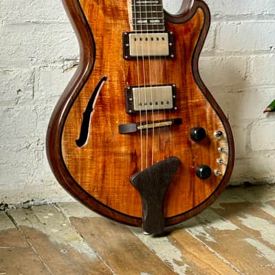 DGN Custom Guitars - Kalos SB - 2026 - Figured Koa Archtop!!! image 2