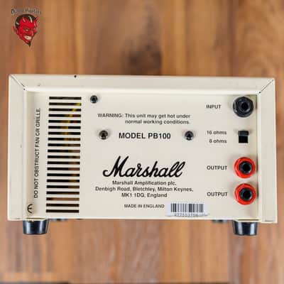 Marshall 1959SLP 35th Anniversary MK II Reissue 2-Channel 100-Watt Guitar Amp Head 1997 White w/ Matching 1960AX 4x12 Cabinet image 8