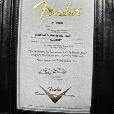 Fender Custom Shop 1963 Stratocaster Super Heavy Relic - Candy Apple Red image 17