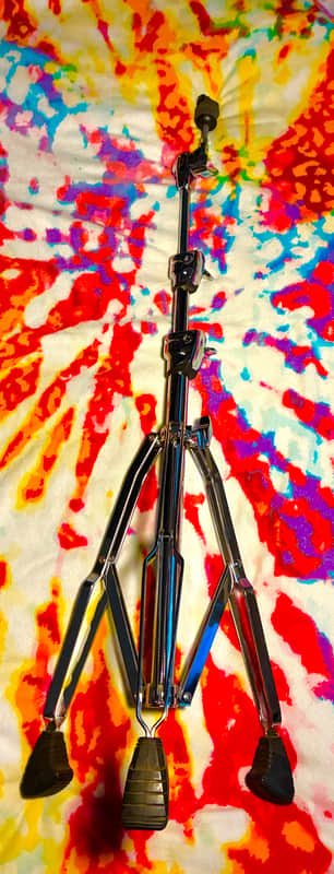 Pearl C1000 Uni-Lock Double Braced Straight Cymbal Stand 2010s - Chrome image 1