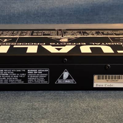 Behringer Virtualizer DSP 1000 - Silver image 5