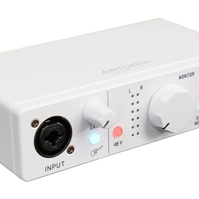 Arturia Minifuse 1 White Portable Solo Audio USB-C Recording Interface+Software image 3