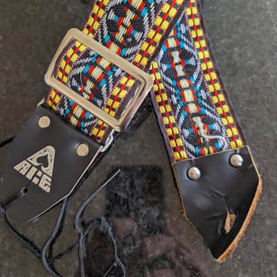 Vintage 60’s / 70's ACE 2" Wide Guitar Strap Original Made in USA image 3