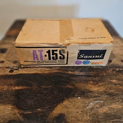 Sansui AT-15S Audio Program Timer NOS image 1