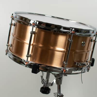 Standard Drum Co 6.5x14 Bronze Snare Drum image 6