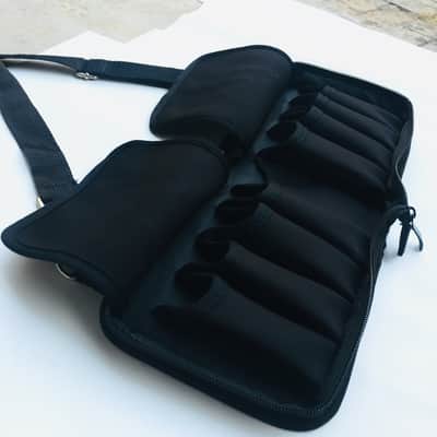 8-Hole Blues Harmonica Case – Compact Pouch for 8 Harmonicas image 2