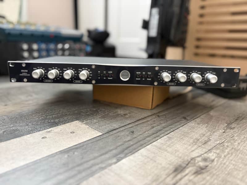Elysia xfilter Stereo 4-Band Parametric Equalizer 2010s - Blue image 1