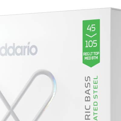 D'Addario XSB45105 4-String Bass XS 45-105 - String Set for 4 String Bass Guitar image 3