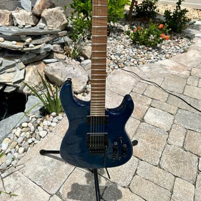 Carvin Jason Becker JB200 2012 - Flame Blue image 1