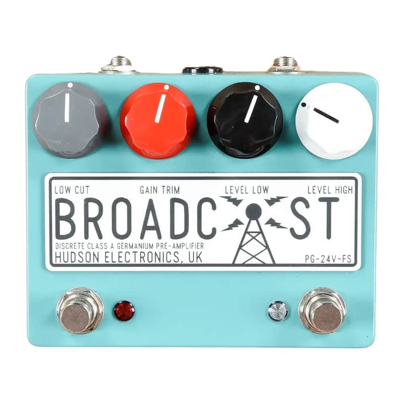 Hudson Electronics PG-24V-FS Broadcast Dual Footswitch image 1