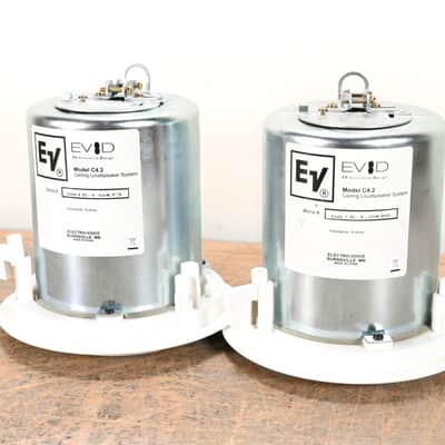 Electro-Voice (EV) EVID C4.2 4" 2-Way Coaxial Ceiling Loudspeaker (PAIR) CG01F30 image 11