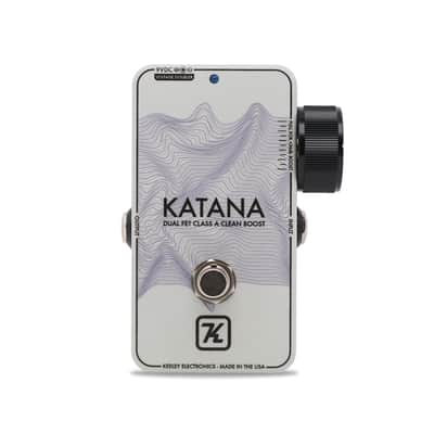 Keeley Katana - White Waves Booster Pedal - 2022 Limited Edition (Only 50 units) image 1