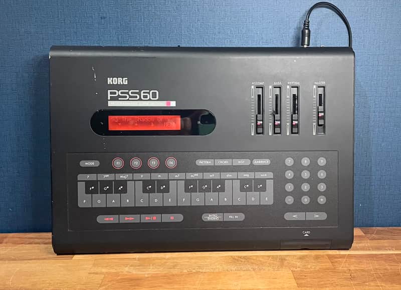 Korg PSS60 - Programmable Super Section - Drum, Bass & chord accompaniment imagen 1