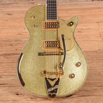 Gretsch Custom Shop Stephen Stern Masterbuilt G6134-CS Penguin Gold Sparkle 2021 - Zac Brown image 1
