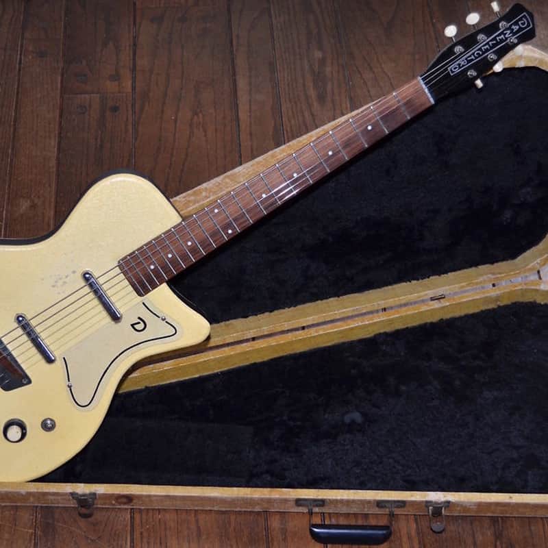 1956 Danelectro U-2 Ostrich Leatherette Covering