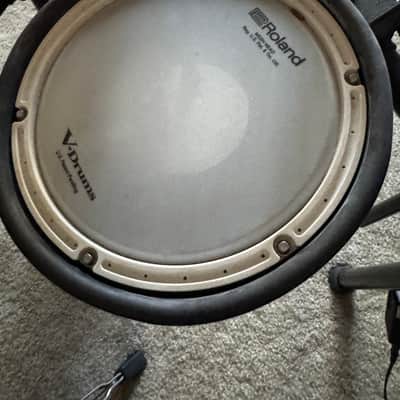 Roland TD-17KV-S W/Pearl Throne & Hi-Hat Stand Vic Firth Headphones image 18