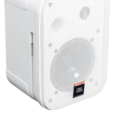 Pair JBL C1PRO-WH Control 1 PRO White 5.25" Wall Mount Home/Commercial Speakers image 2