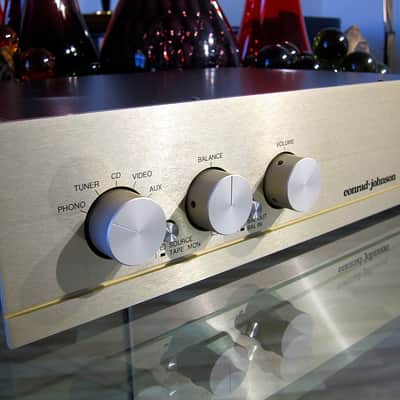 Vintage 1980s Conrad-Johnson PV-10 Tube Pre Amp Amplifier All Original Near Perfect Condition image 5