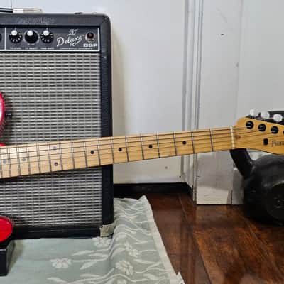 Fernandes TE-85T 1990s - Transparent Cherry Red Upgraded! image 4