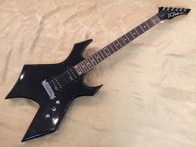 B.C.Rich Warlock ​Bronze Series Electric Guitar Black Gloss Finish