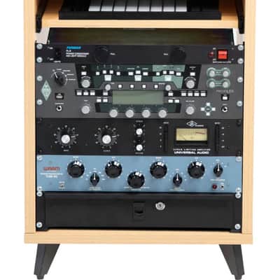 GATOR FRAMEWORKS GFW-ELITEDESKRK-MPL Bureau studio - Meuble rack studio 10U érable image 9