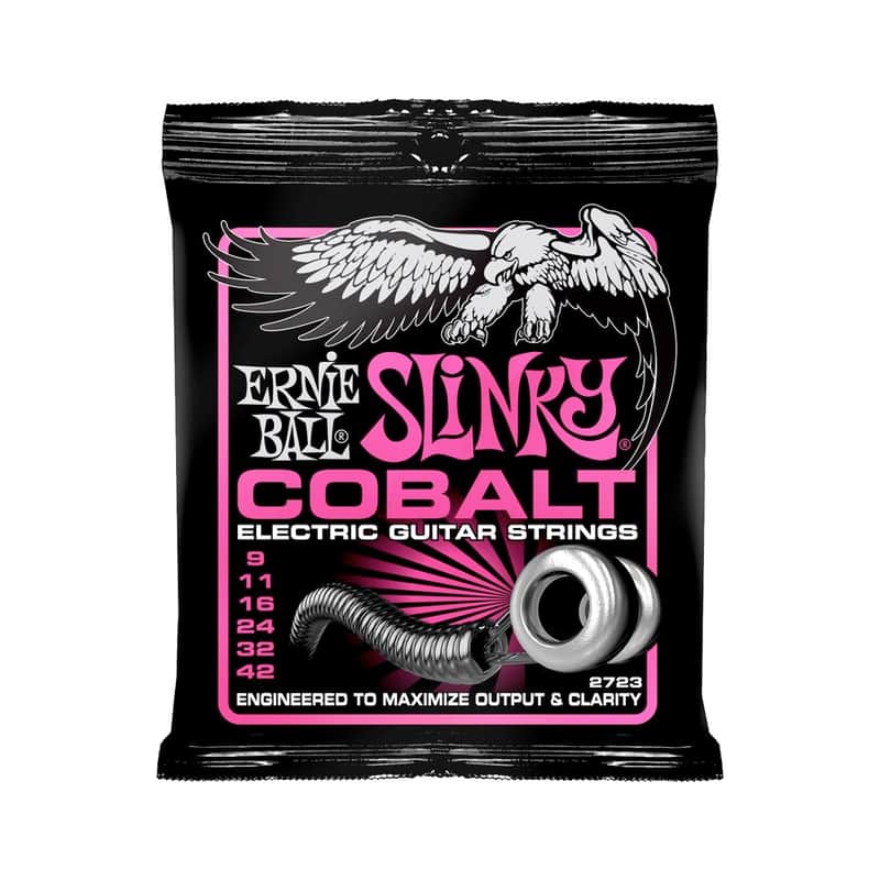 Ernie Ball 2723 Cobalt Super Slinky Set, .009 - .042 image 1