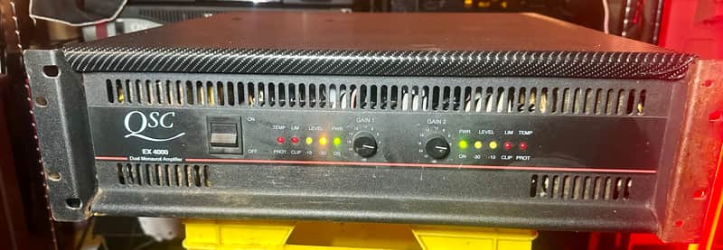 QSC EX 4000 Mid 1990 - Black image 1